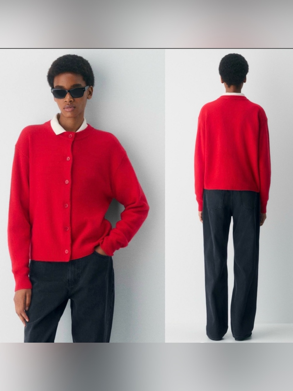 Aritzia Essential Cashmere Acclaim Cardigan Sz XS